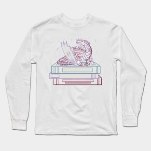 Lil Book Dragon Long Sleeve T-Shirt